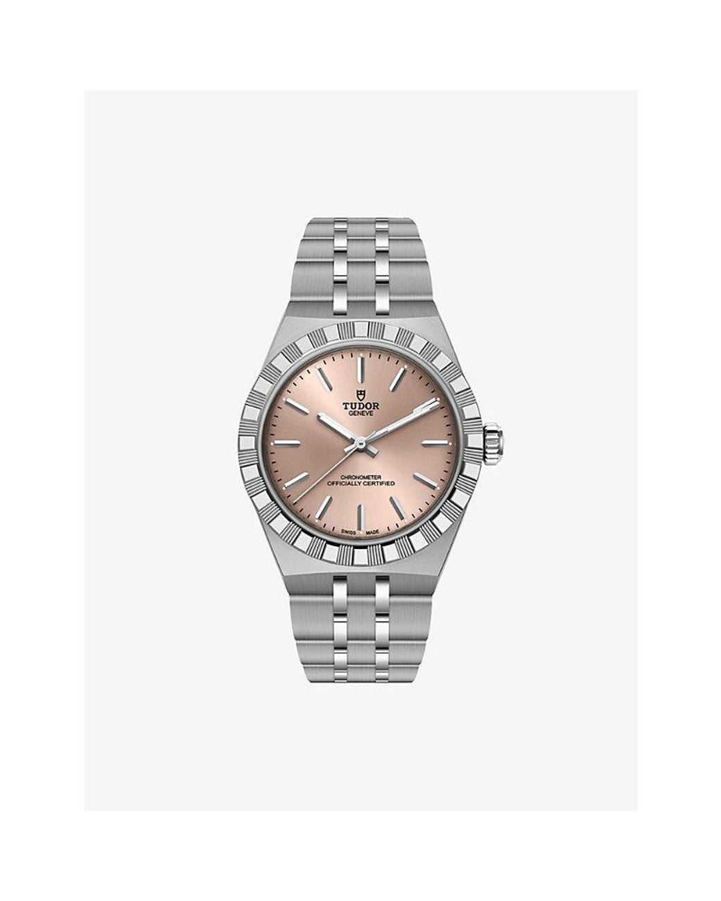 Tudor Metallic Royal Steel Automatic Watch 30Mm for men