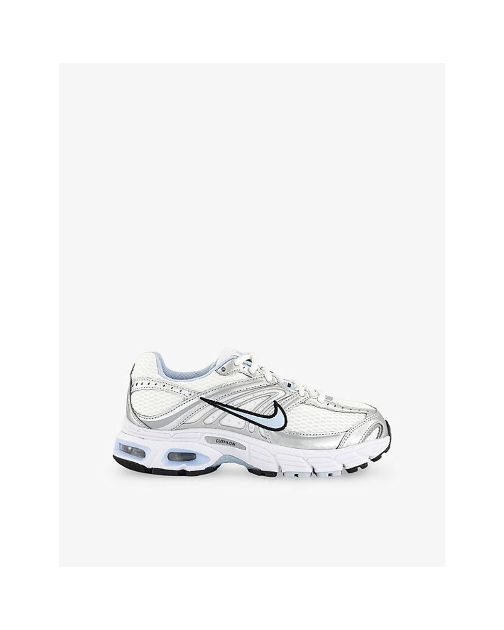 Nike White Air Max Moto 2K Mesh And Faux-Leather Trainers