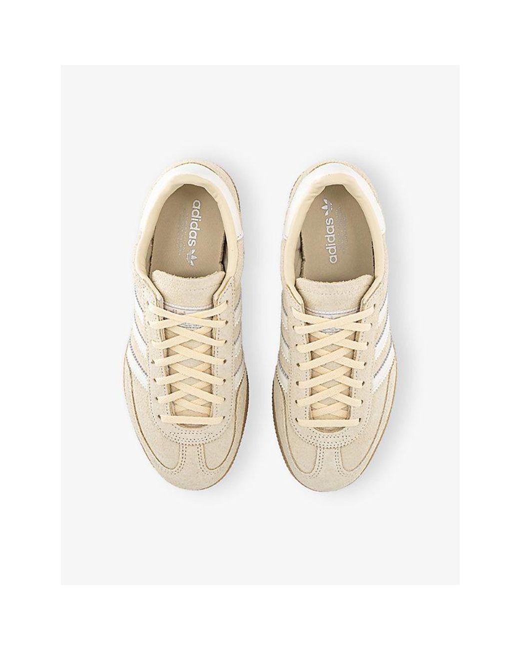 Adidas Natural Handball Spezial Bold Suede Trainers