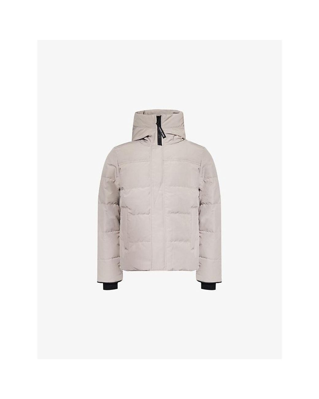 Canada Goose Natural Macmillan Funnel-Neck Twill-Down Parka Jacket for men