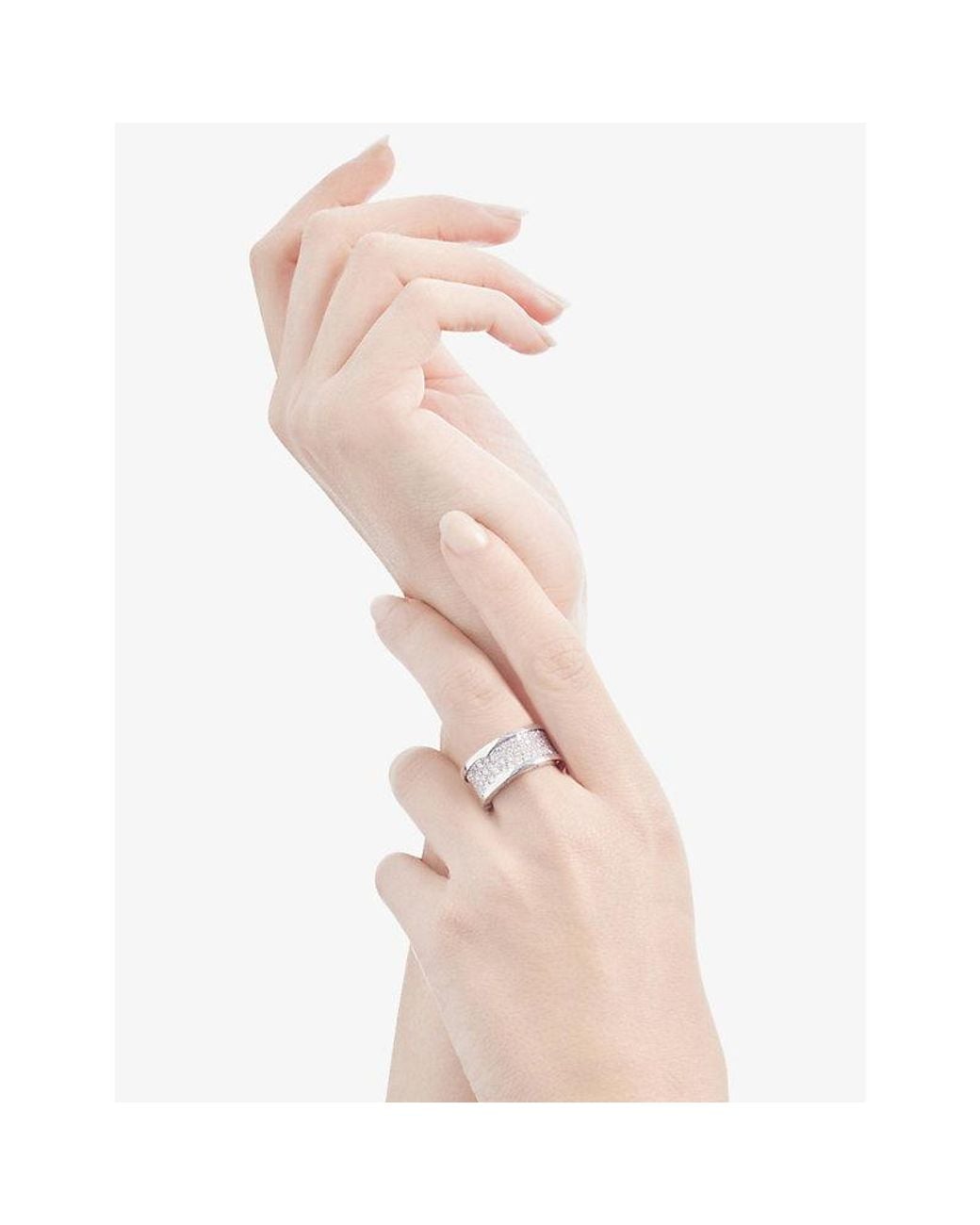 BVLGARI White B.Zero1 18Kt And Diamond Ring