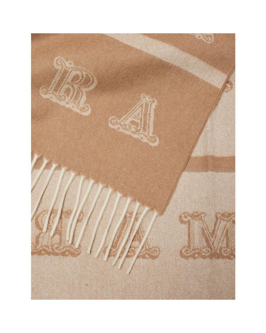 【関税&送料込】Max Mara Wsklause Scarf In Cashmere max-mara-Cammello-Wsklause-