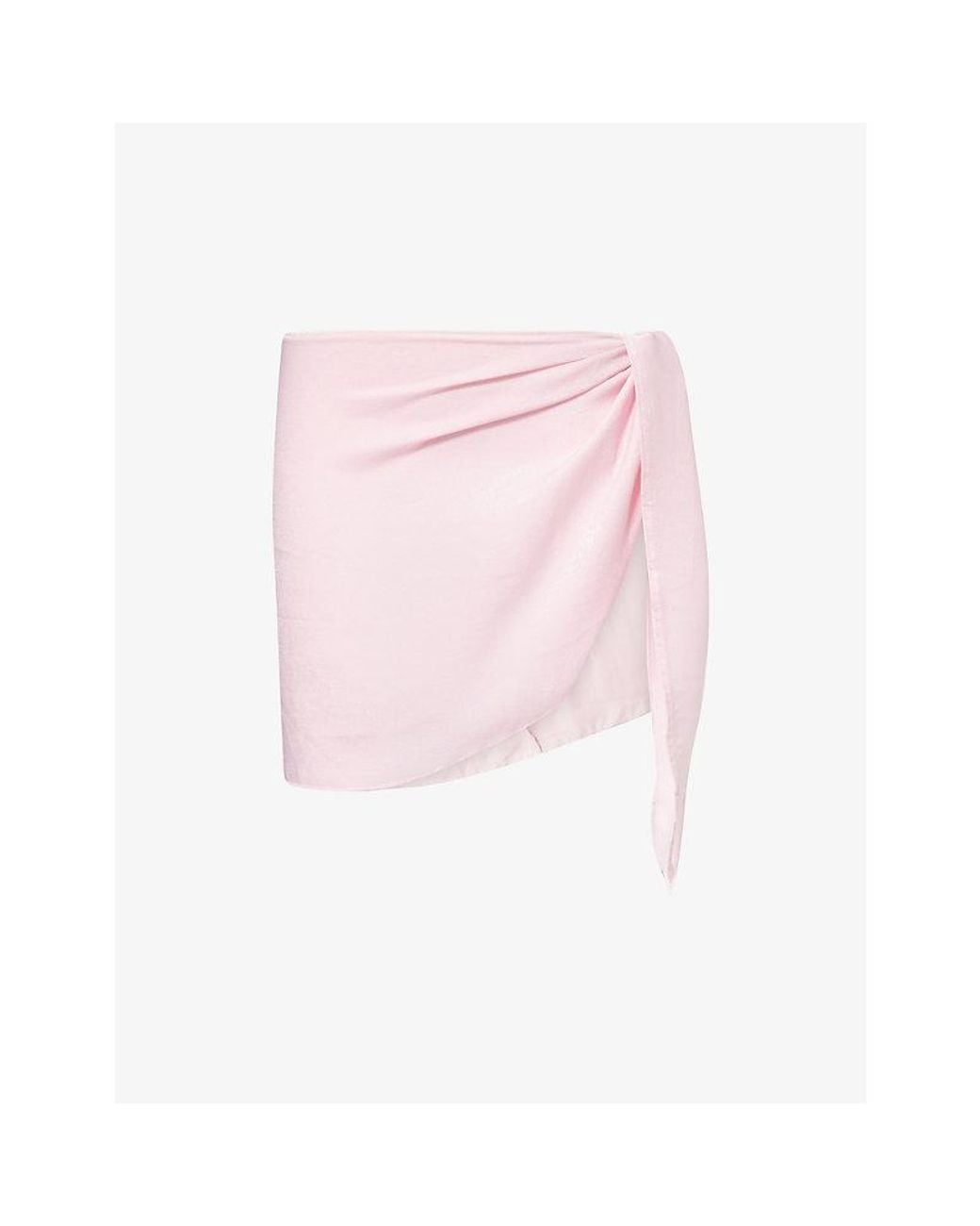 Gracejacob Pink Sugar Shimmer Sarong