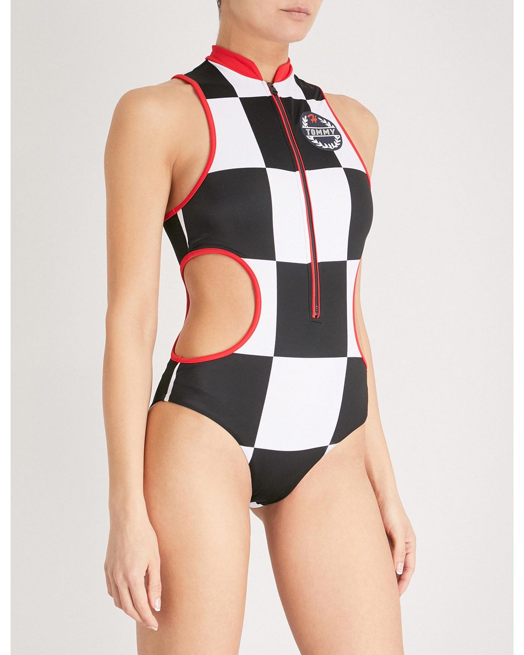 Tommy Hilfiger X Gigi Hadid Swimsuit in Black | Lyst