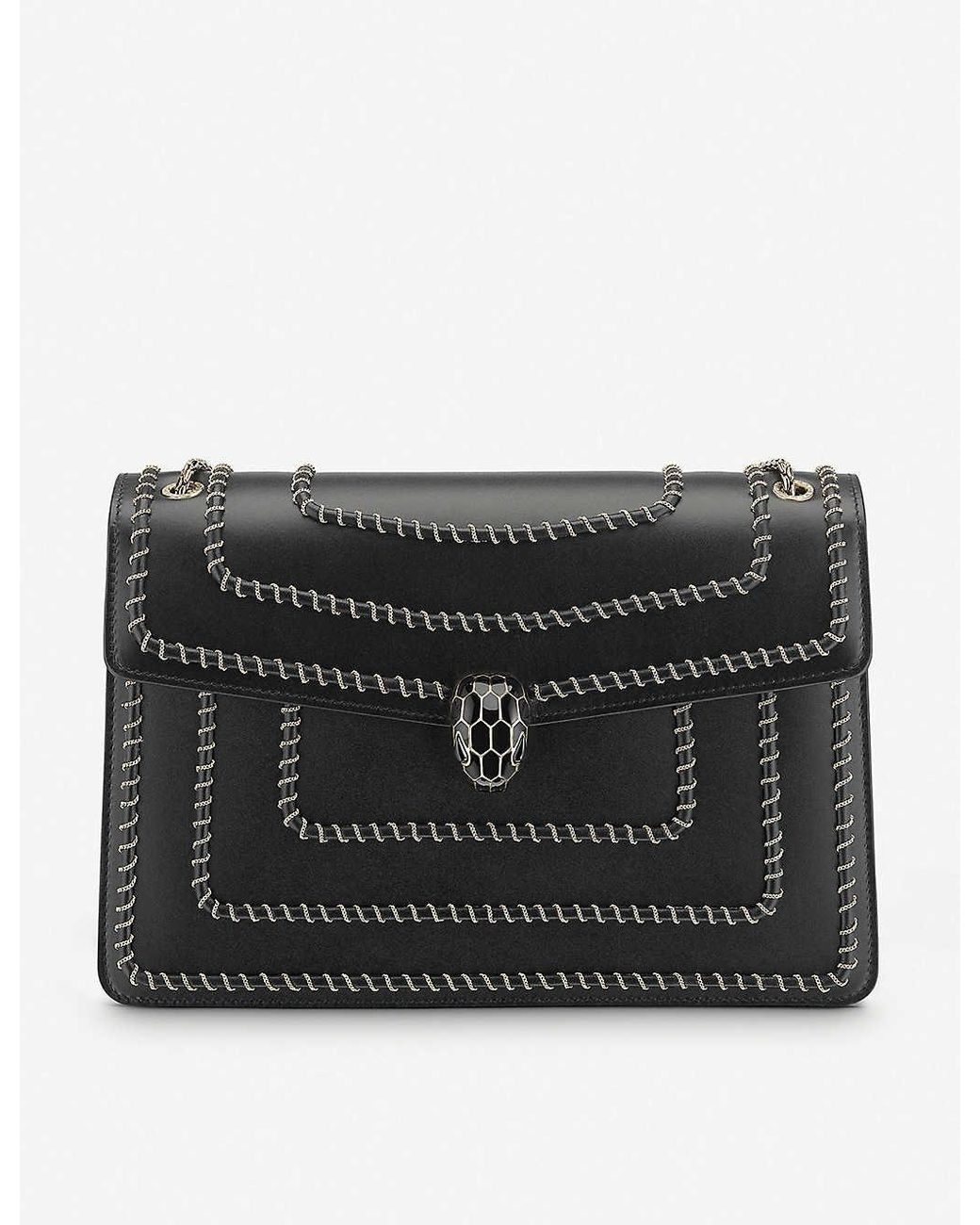 bvlgari serpenti bag black