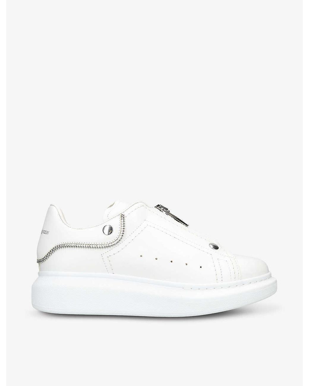 Alexander mcqueen black shop trainers selfridges