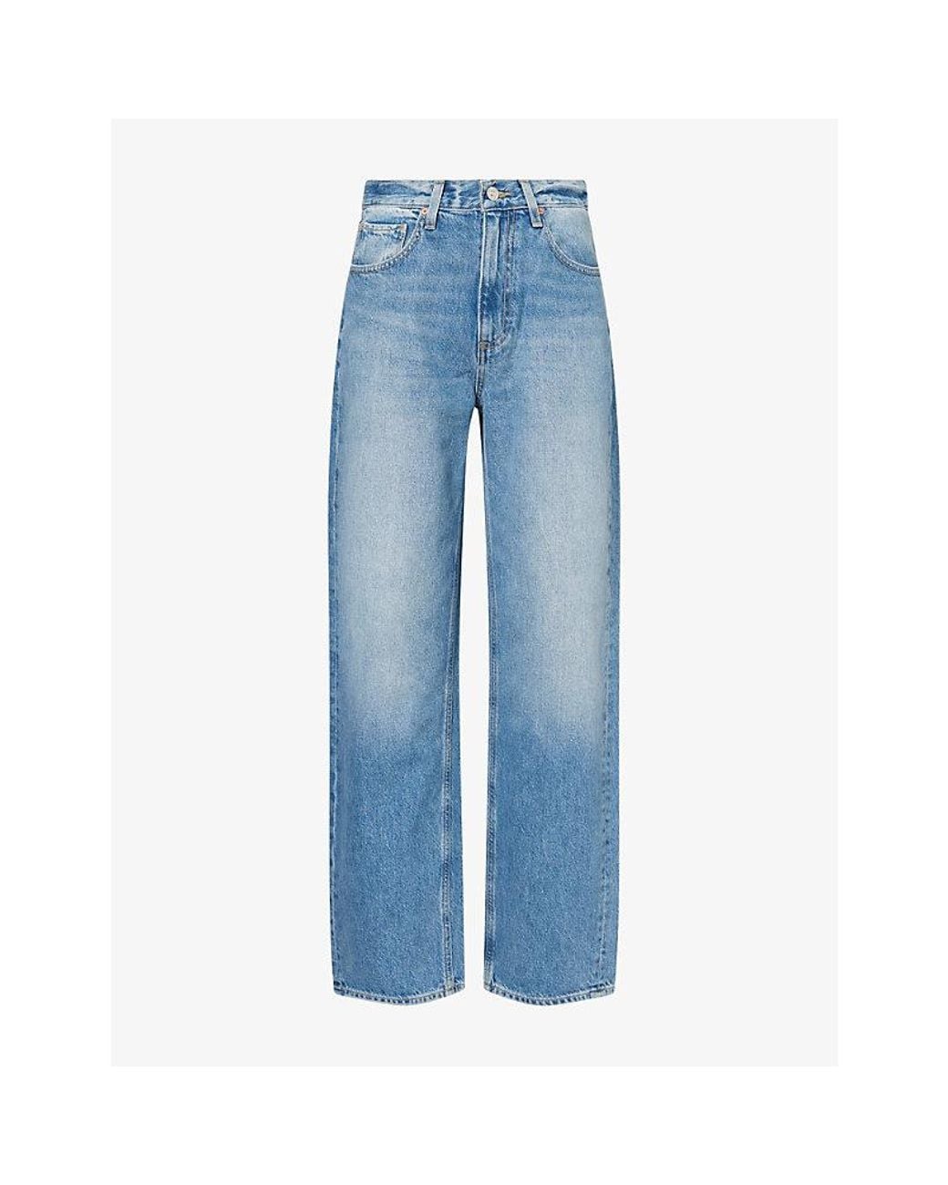 PAIGE Blue Emilie 31 Cotton Denim Jeans