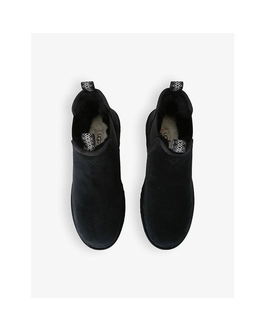 Ugg Black Neumel Suede Chelsea Ankle Boots for men