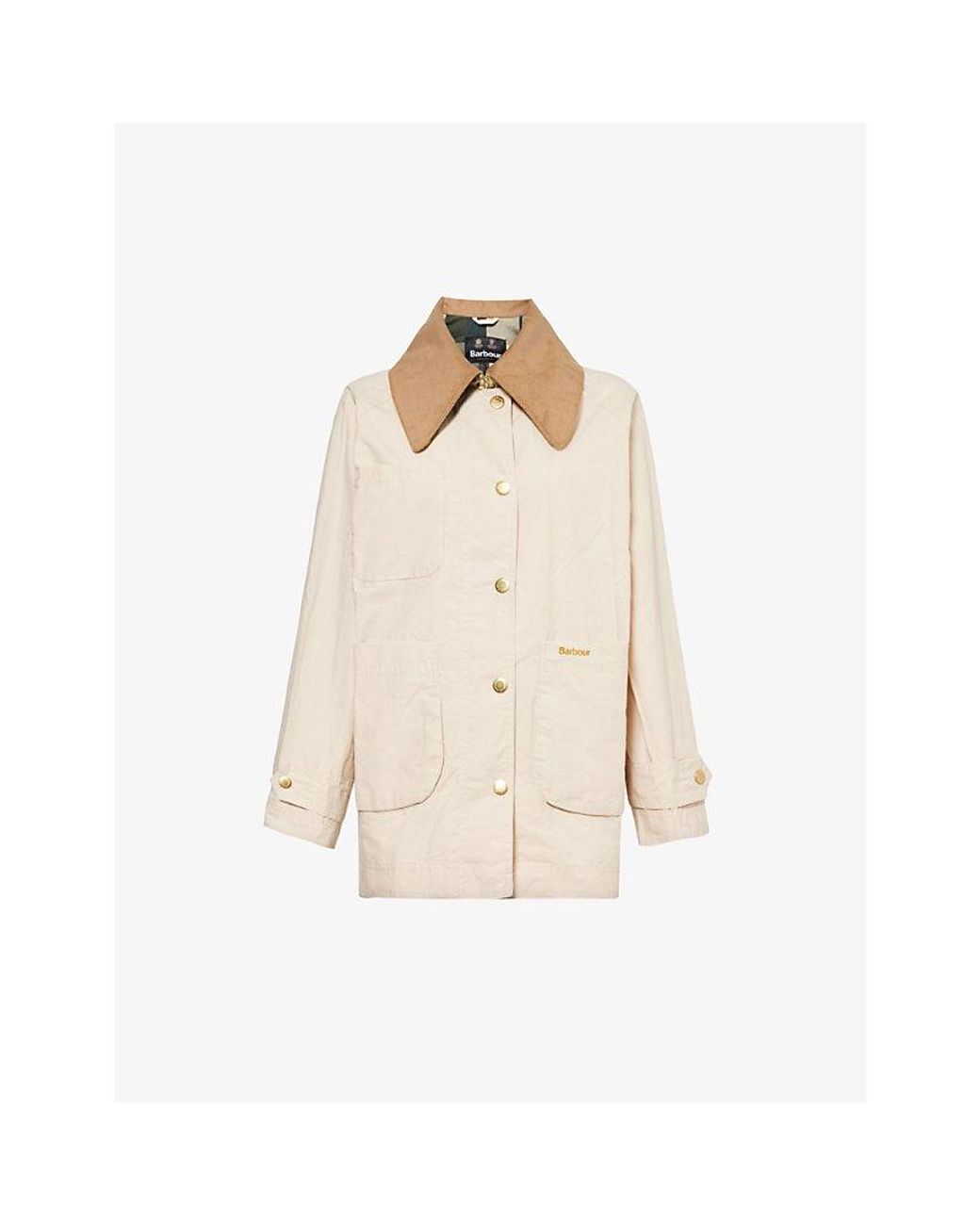 BARBOUR/バブアーhutton showerproof Barbour Hutton Showerproof Brushed Cotton Jacket | TheHut.com