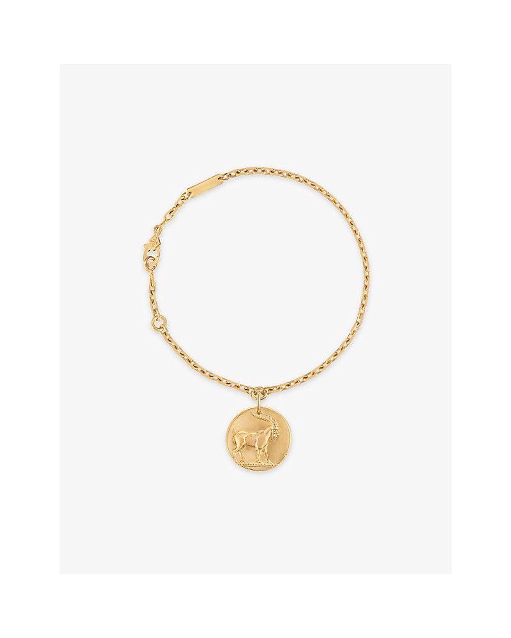 Van Cleef & Arpels Metallic Zodiaque Capricorn 18Ct- Bracelet
