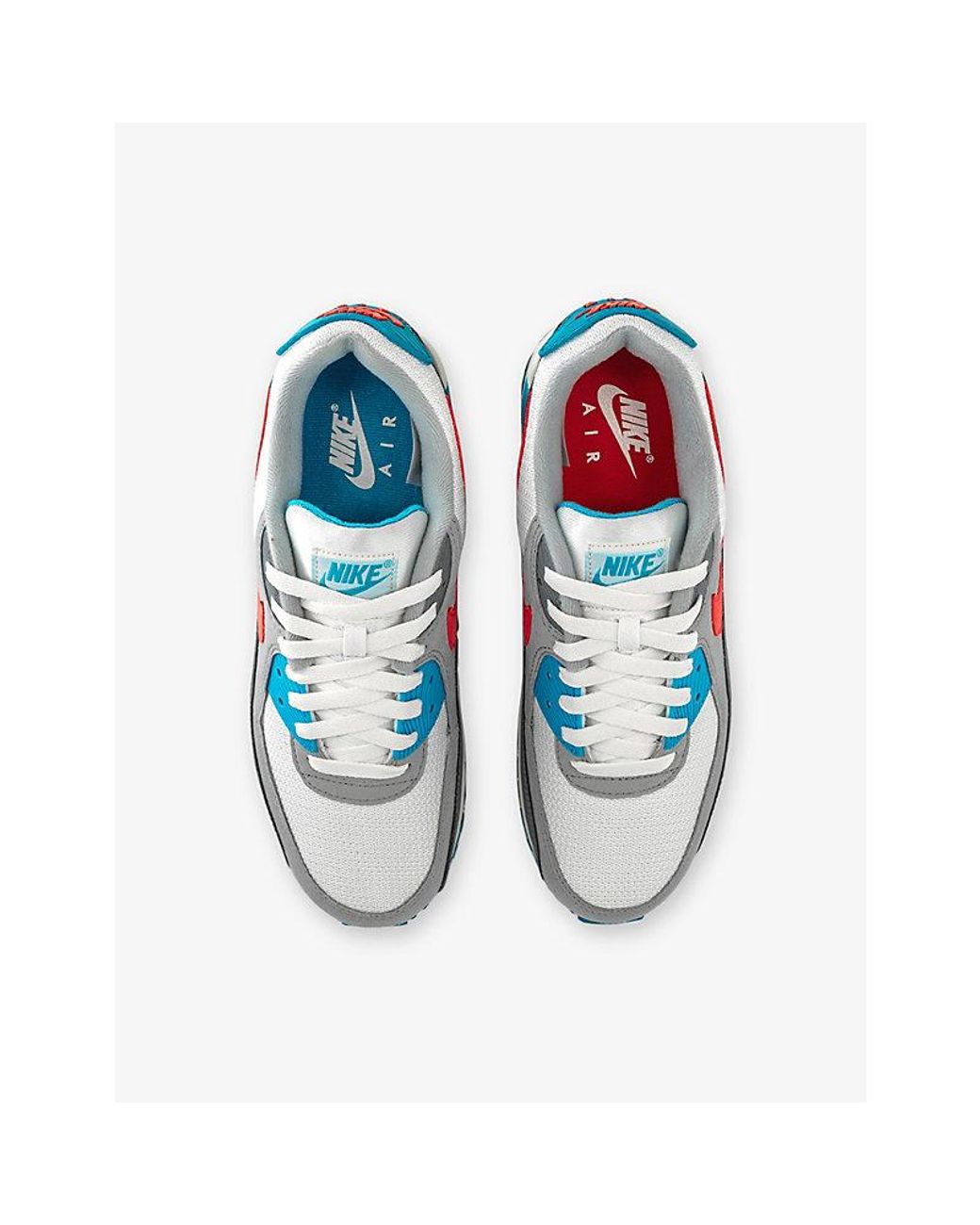 Nike Blue Air Max Iii Leather And Mesh Trainers for men