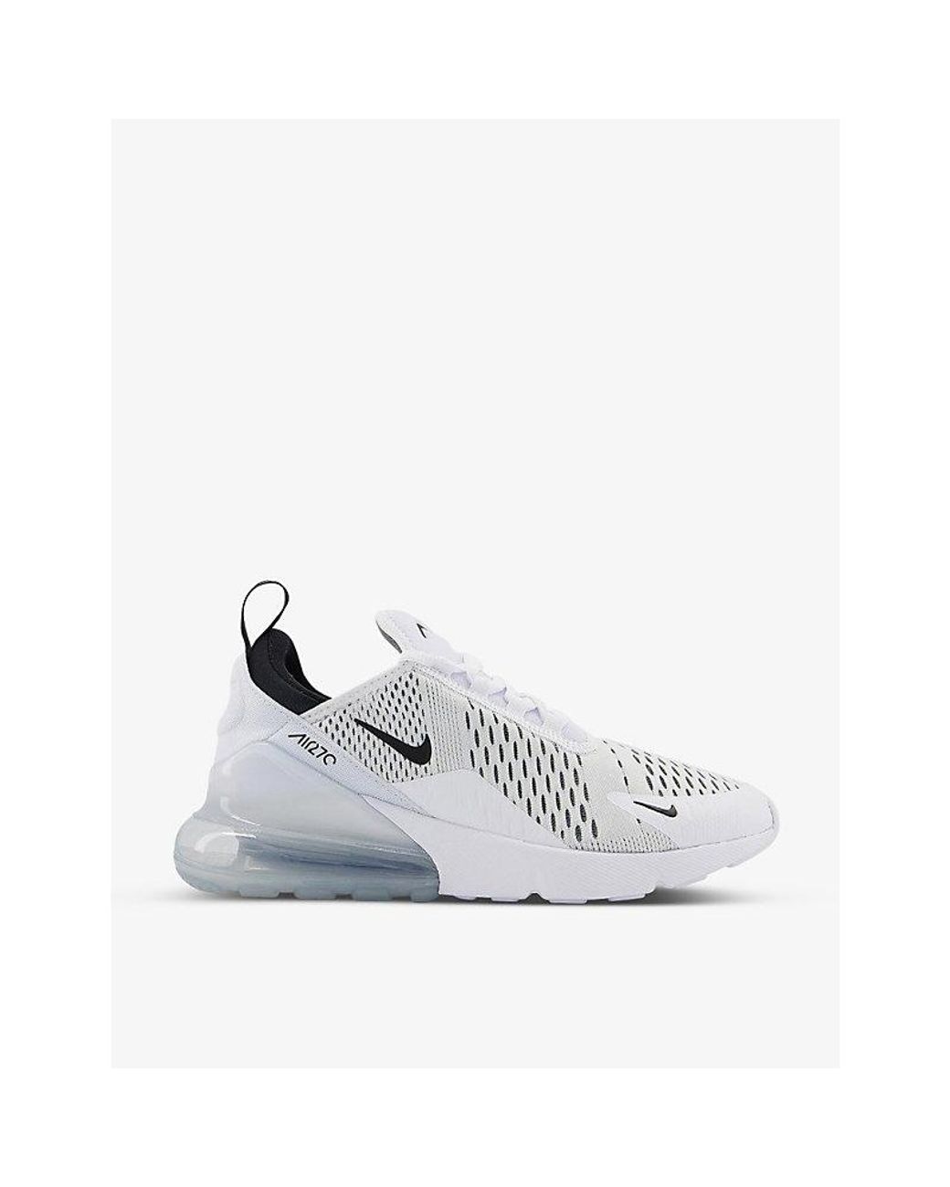Nike Air Max 270 Low-top Mesh Trainers in White for Men | Lyst