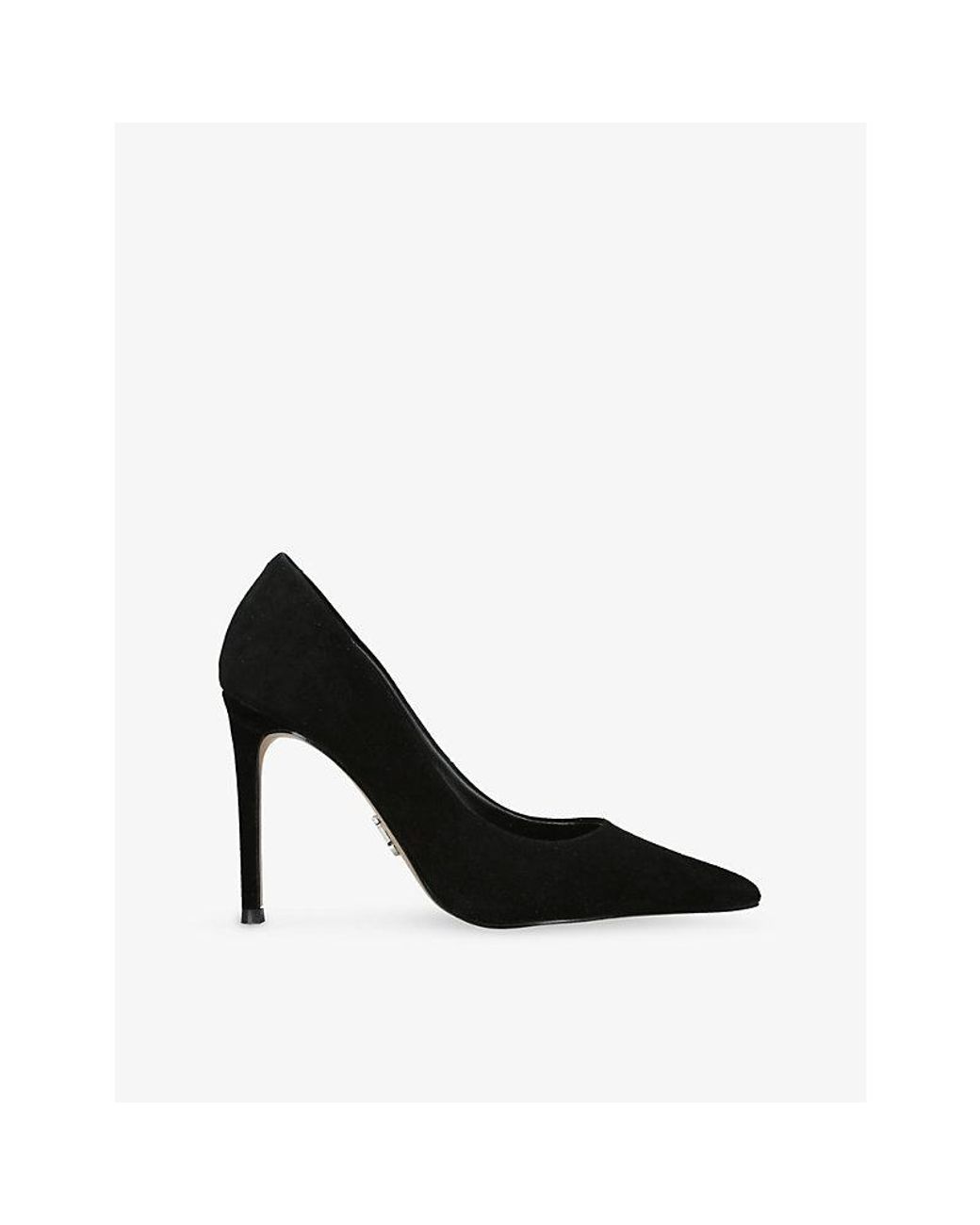 Steve Madden Black Thrive Suede Courts