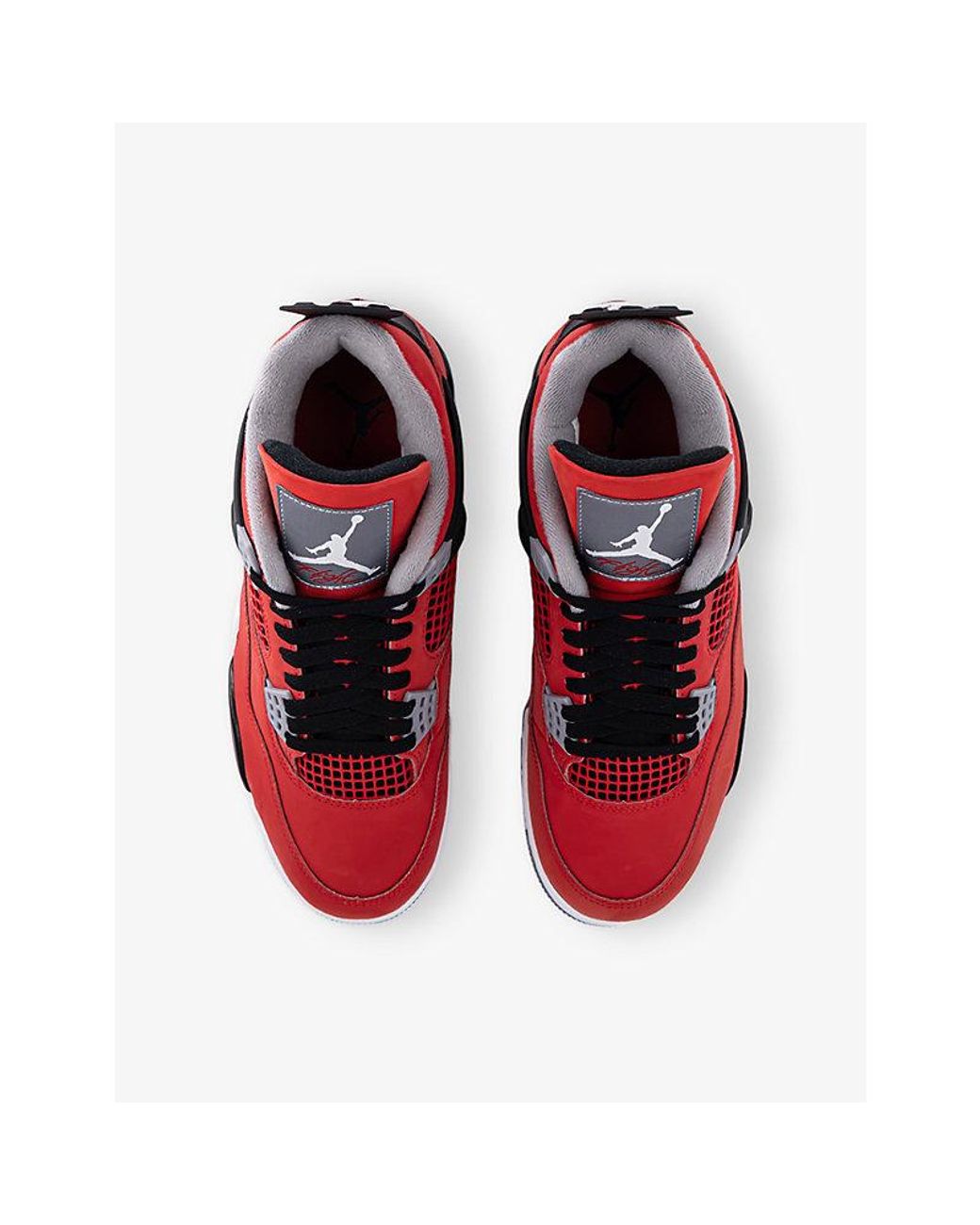Nike Red Air Jordan 4 Toro Bravo Sneakers Fire for men