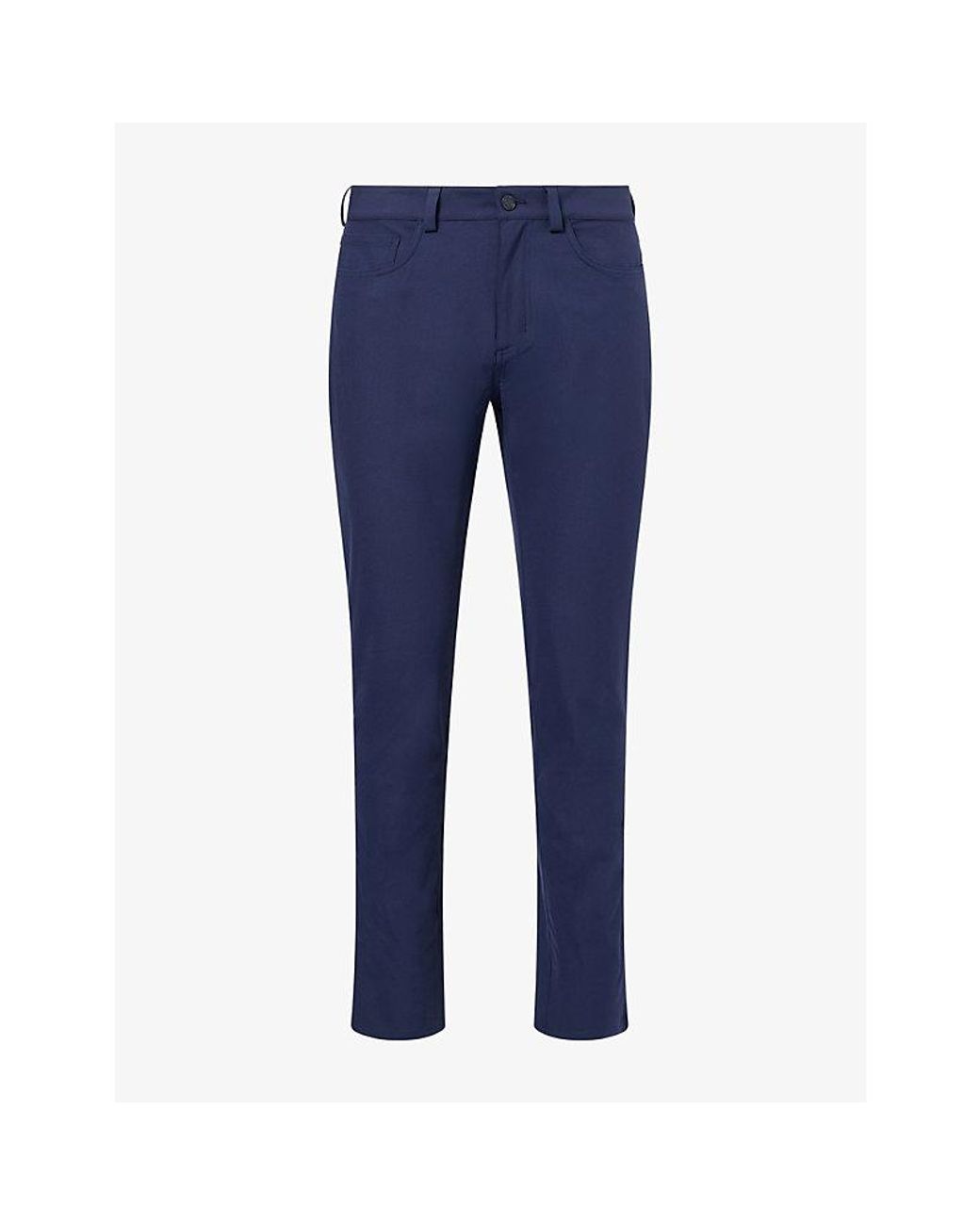 G/FORE Blue Tour Five-Pocket Woven Trousers for men