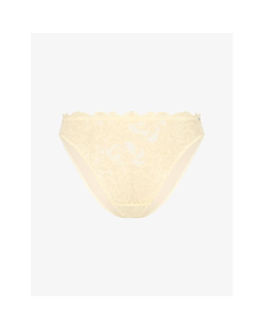 Savage x Fenty Natural Lace Flow Bikini Lace Briefs