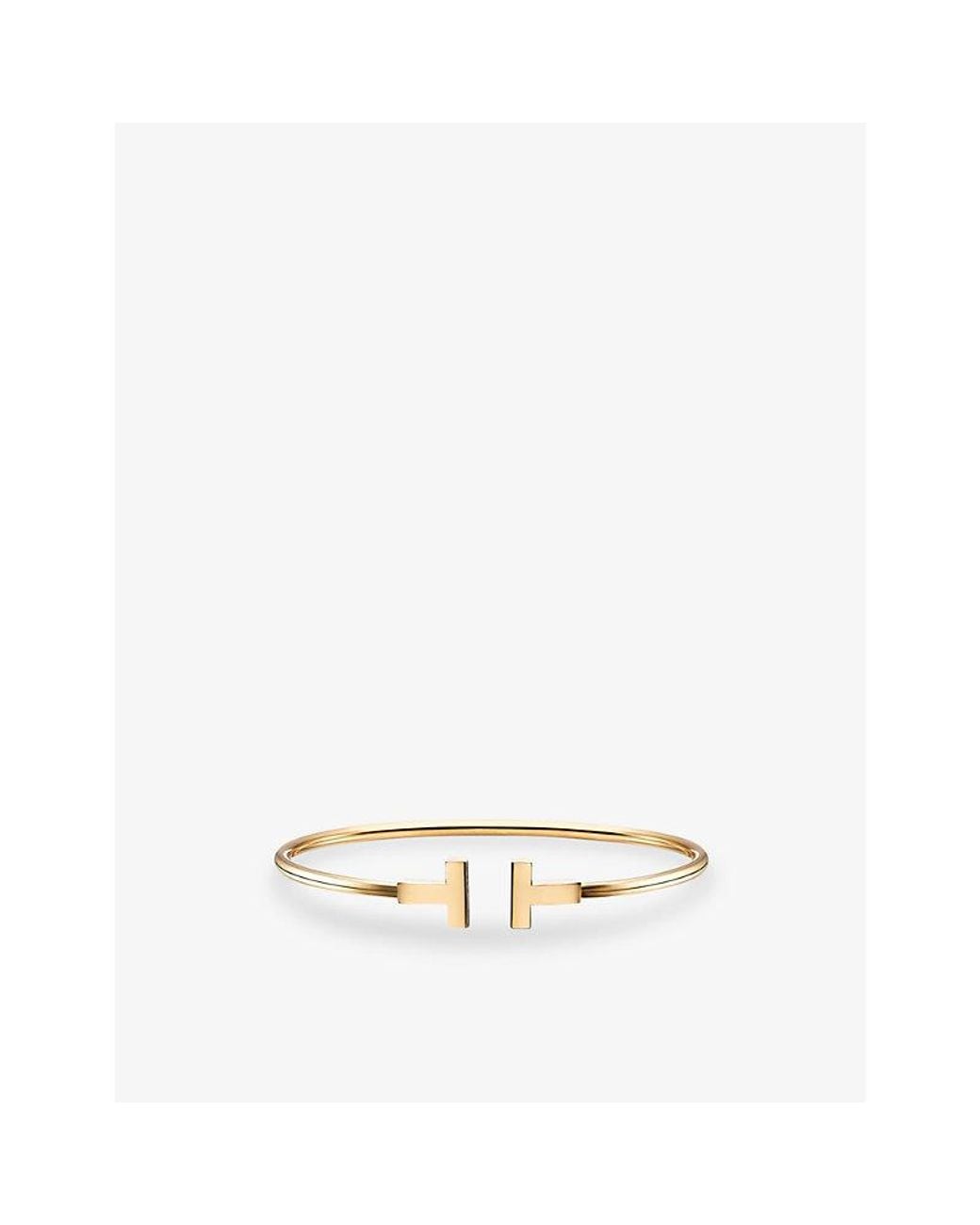 Tiffany & Co White Tiffany T Wire 18Ct- Bracelet