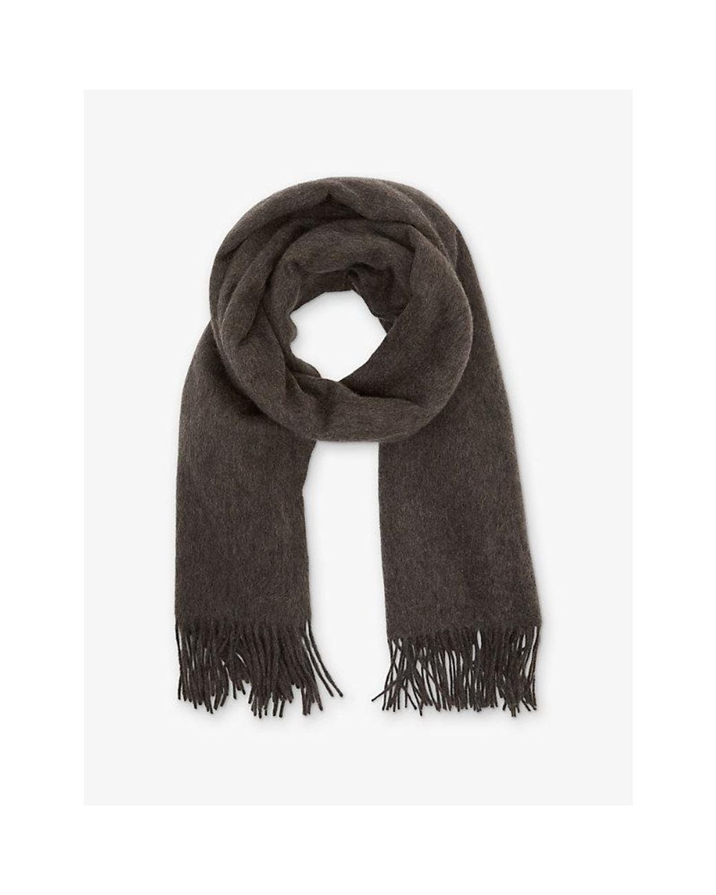 Reiss Multicolor Picton Wool And Cashmere Scarf