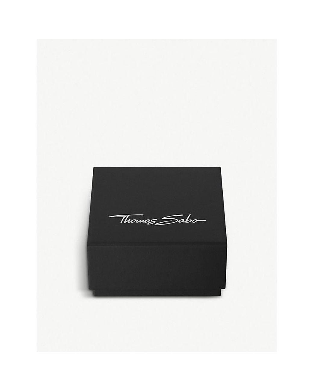 Thomas Sabo White Cat Beaded Bracelet for men