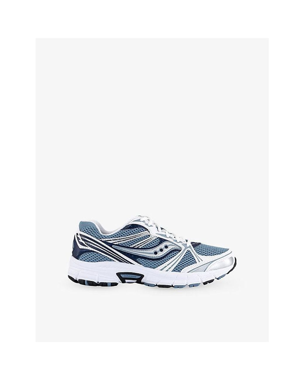 Saucony Blue Grid Legacy Woven Trainers for men