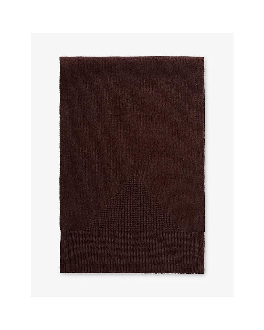 Joseph Brown Pasilla Knitted Cashmere Scarf