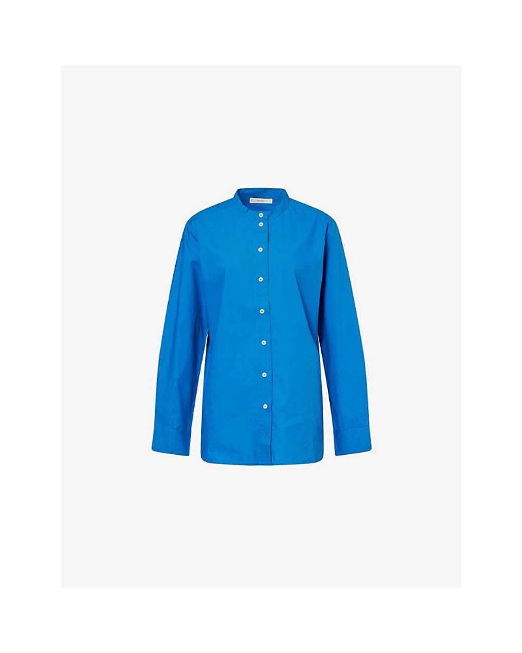 Skall Studio Blue Leanne Cotton Shirt