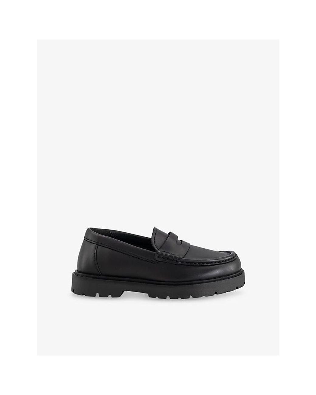 Birkenstock Black Highwood Leather Loafers