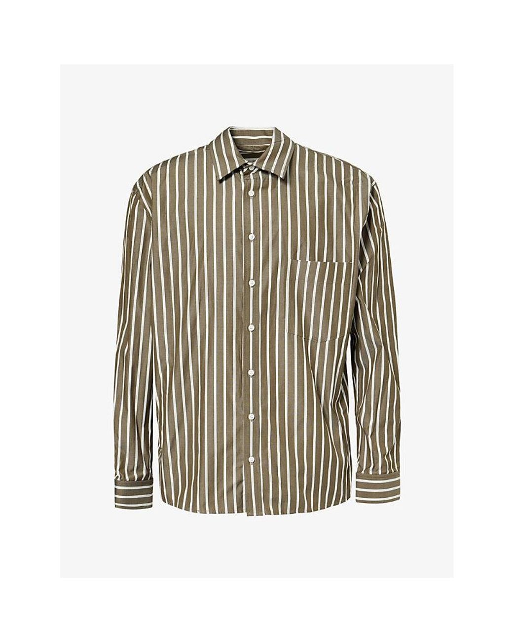 Jonathan Simkhai Multicolor Khalied Oversized Cotton Shirt for men