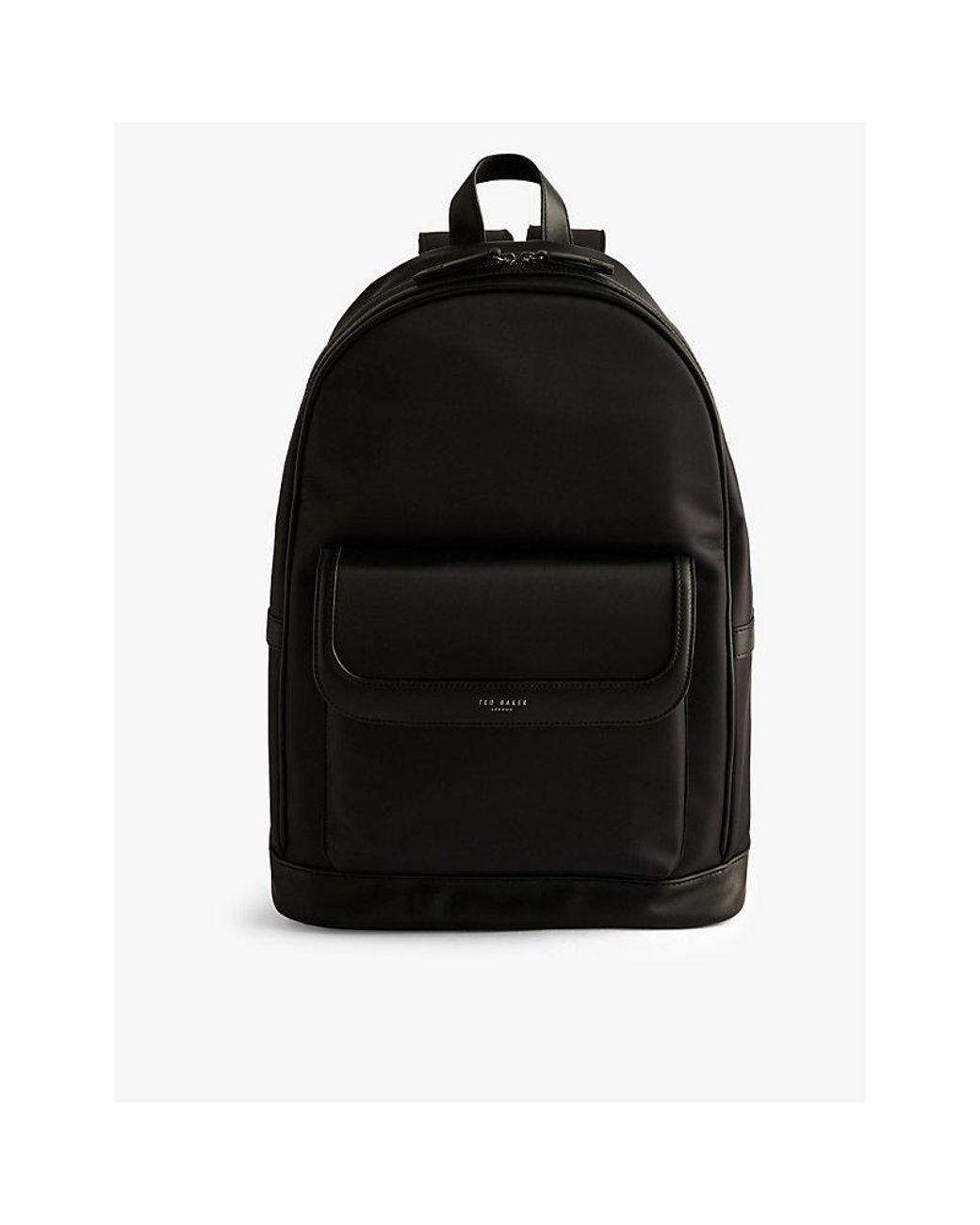 Ted Baker Jackks Branded Nylon Backpack in Black for Men Lyst
