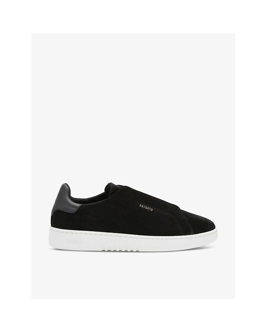 Axel Arigato Black Dice Laceless Suede Low-Top Trainers for men