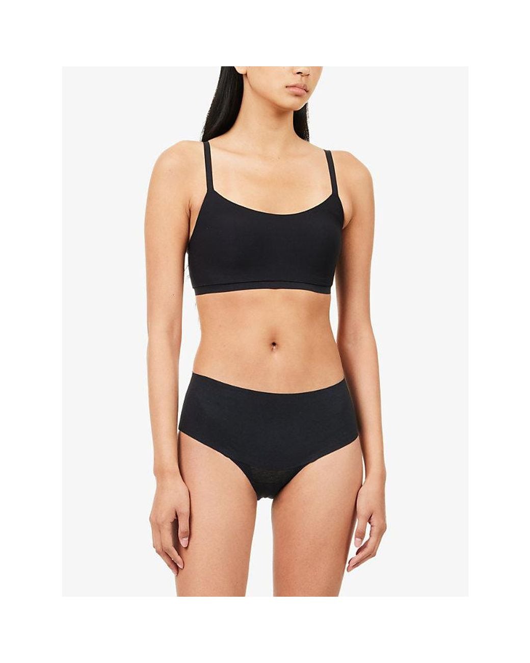 Spanx Blue Supersmooth Undie-Tectable Stretch-Woven Briefs