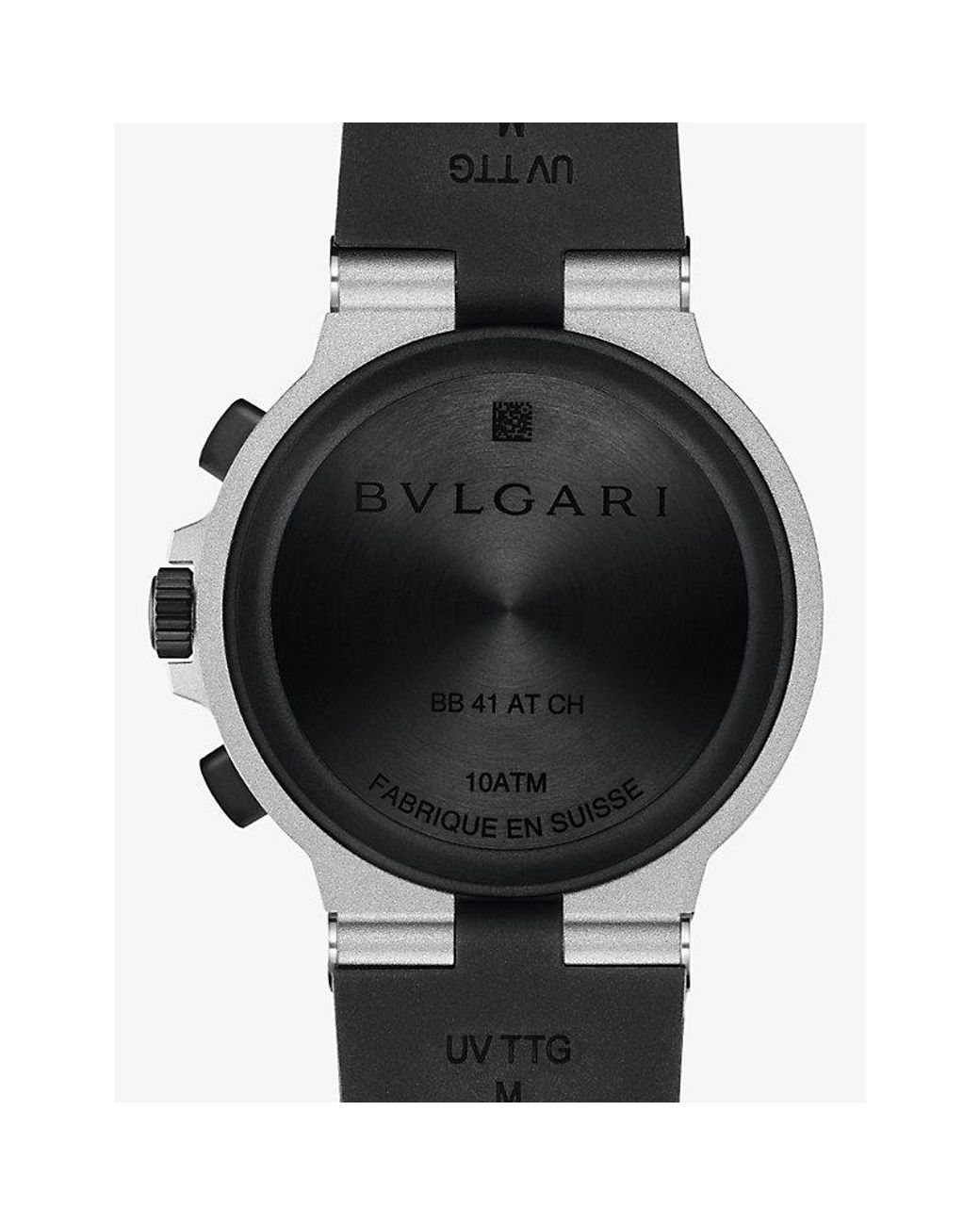 BVLGARI Black Automatic Watch for men