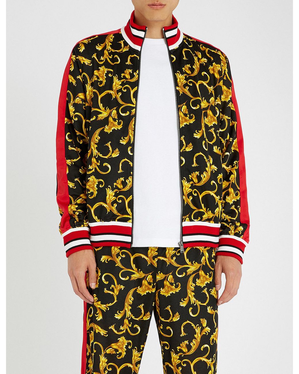 Versace baroque best sale tracksuit
