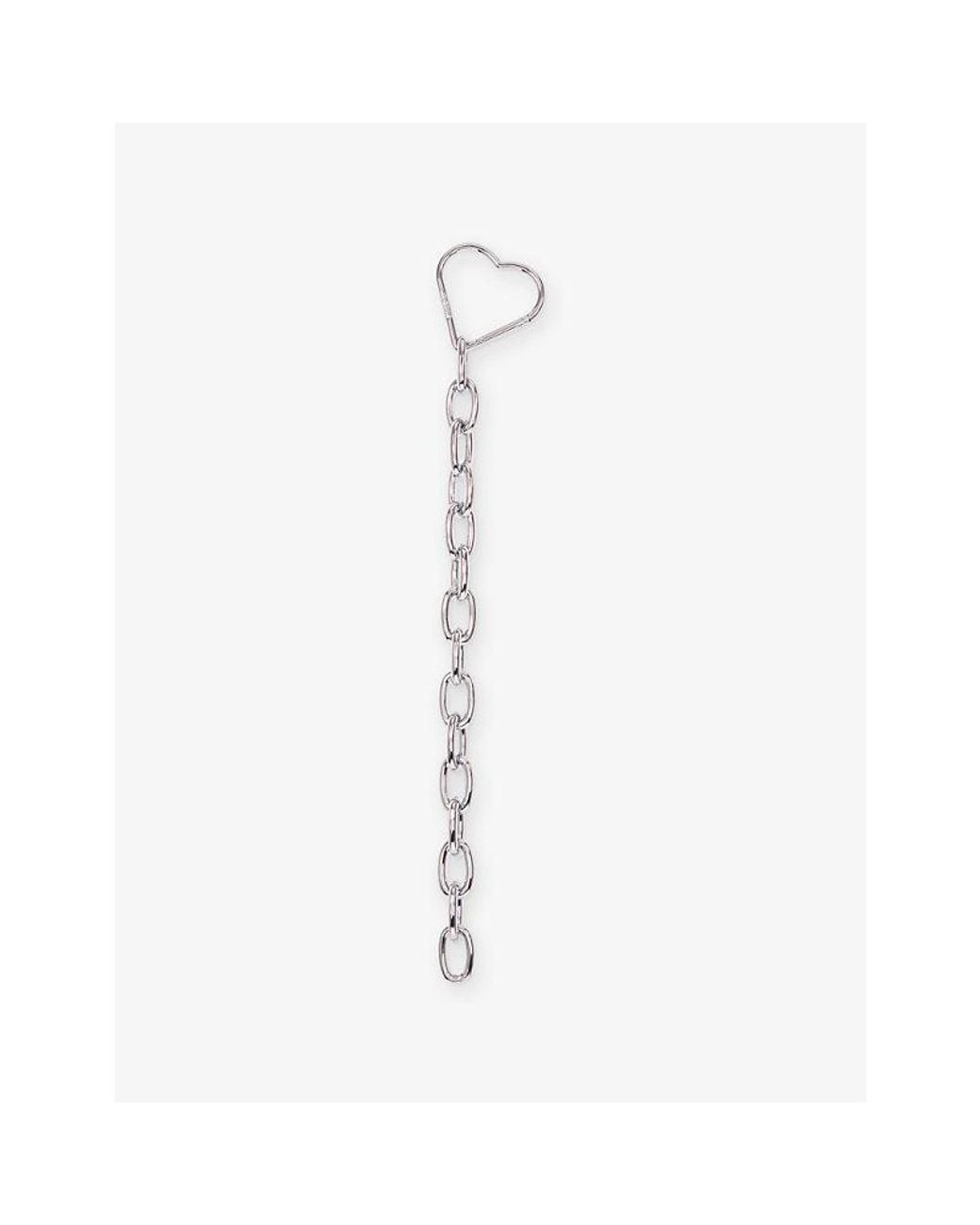The Kooples White Amelia Bag Charm