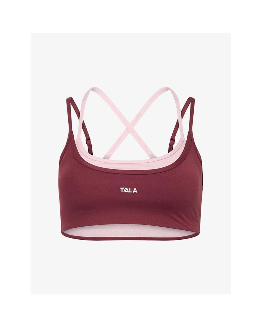 WE Are Tala Red Dayflex Double-Layer Sports Bra