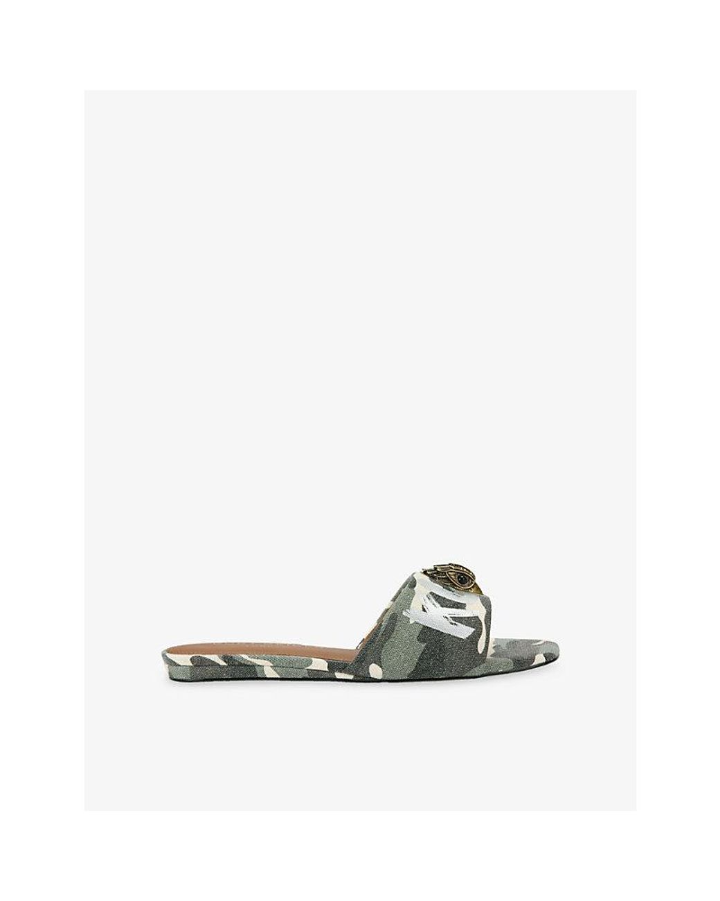 Kurt Geiger Multicolor Kensington Flat Sandals