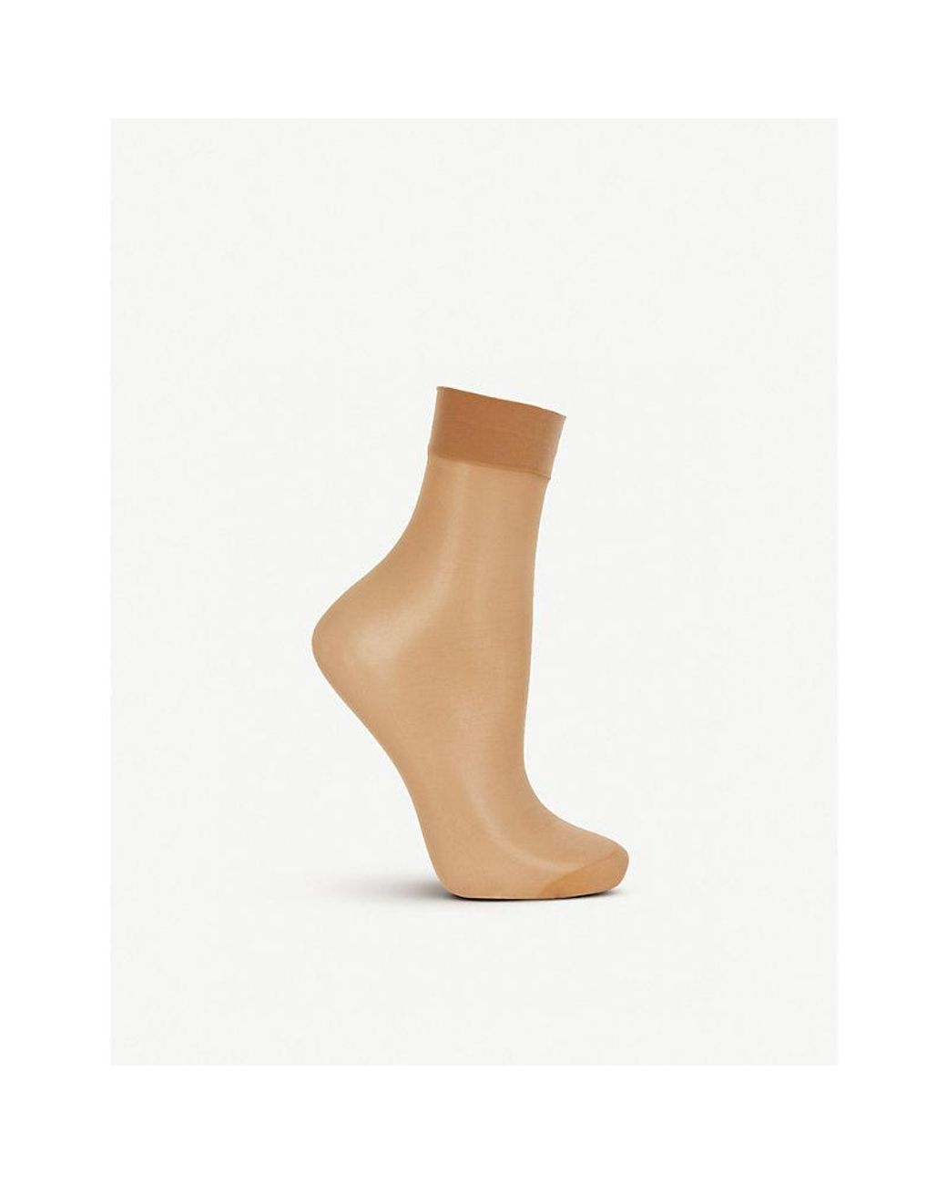 Falke White Transparent Ankle Socks
