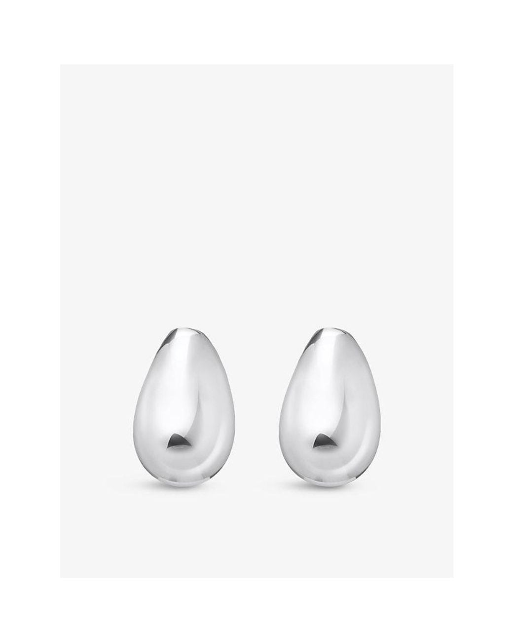 Thomas Sabo White Rounded 925 Sterling- Stud Earrings