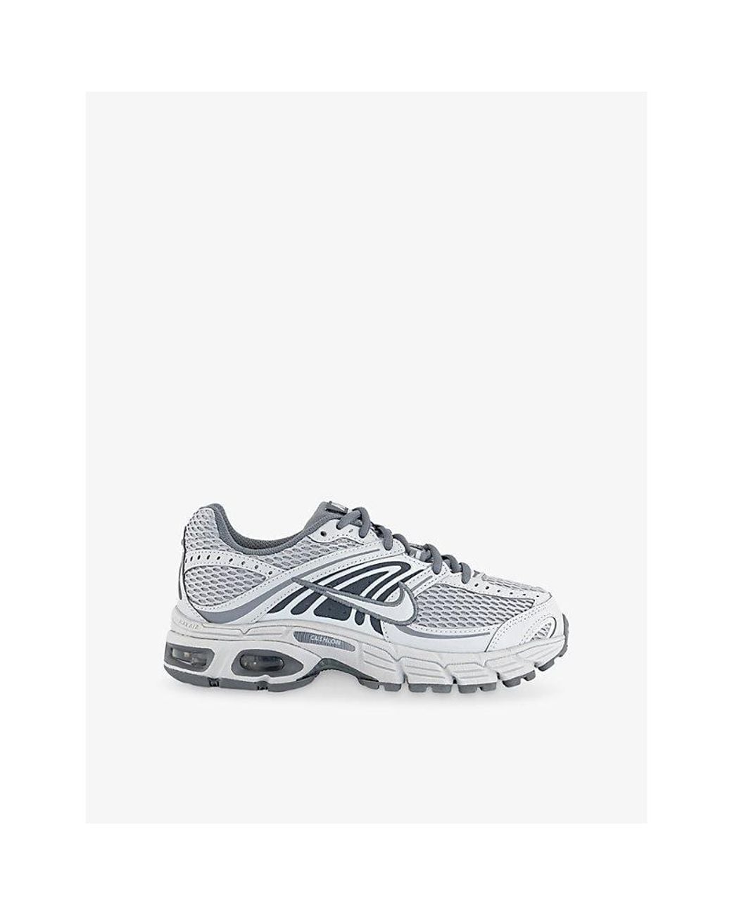 Nike White Air Max Moto 2K Mesh And Faux-Leather Trainers