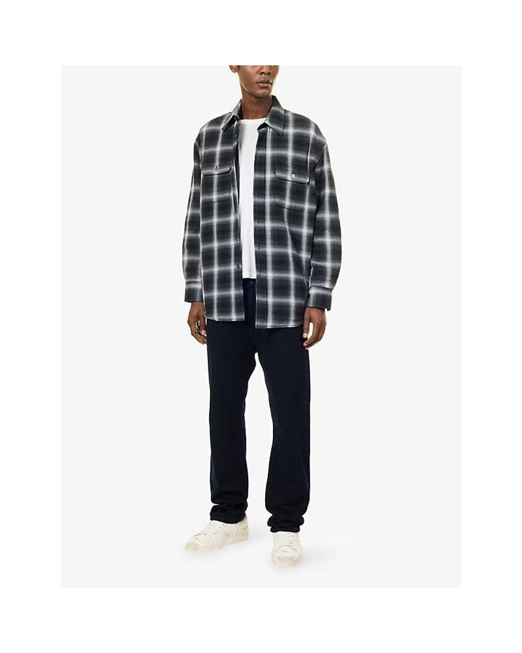 Replay Blue Aideen Straight-Leg Cotton Denim Jeans for men