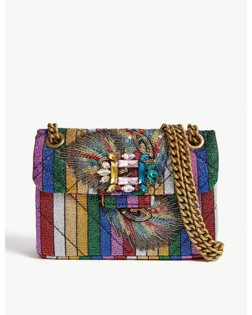 Kurt Geiger Mini Mayfair Rainbow Cross-body Bag | Lyst