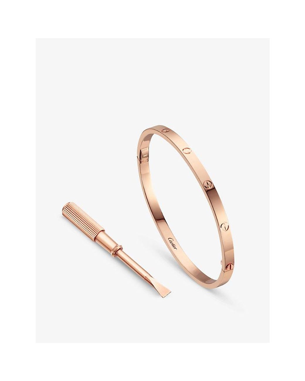 Selfridges cartier love bracelet sale