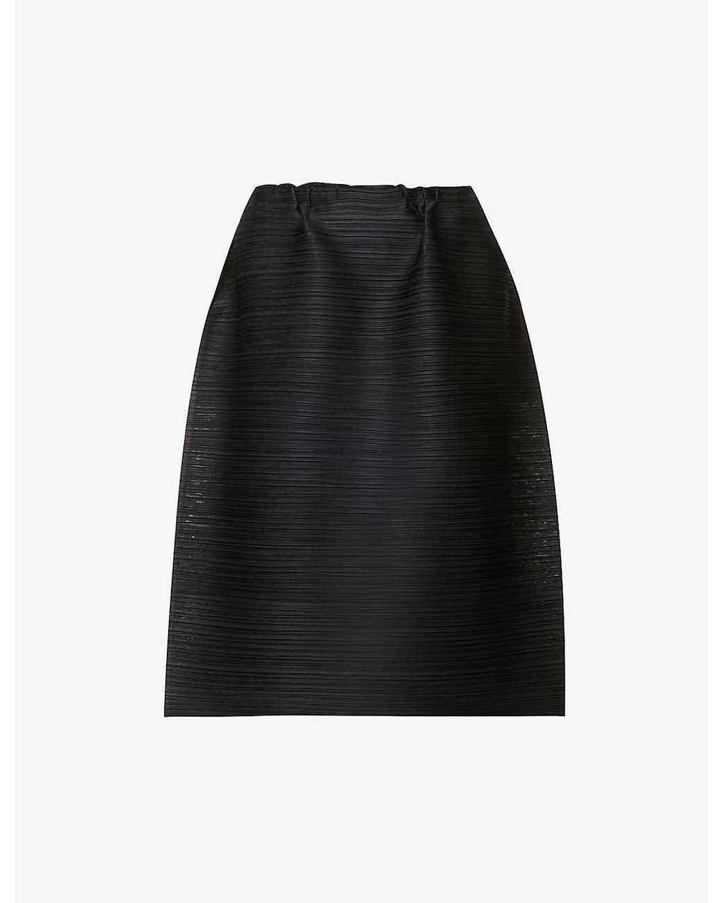 Pleats Please Issey Miyake Bounce Pleated Mid-rise Regular-fit Woven ...