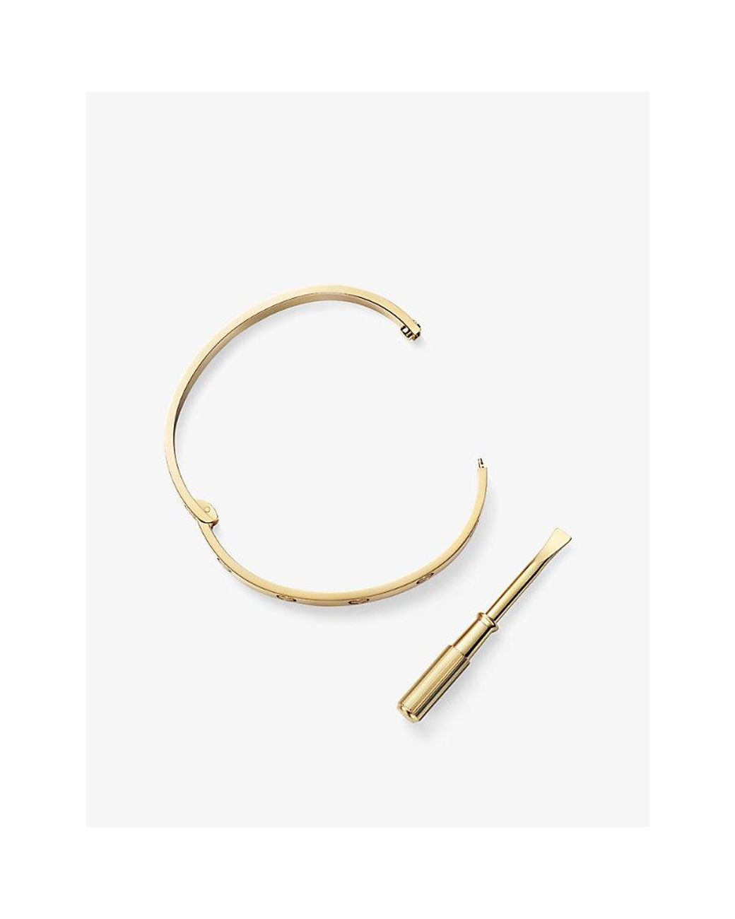 Cartier Natural Love Classic 18Ct Single-Screw Closure Bracelet
