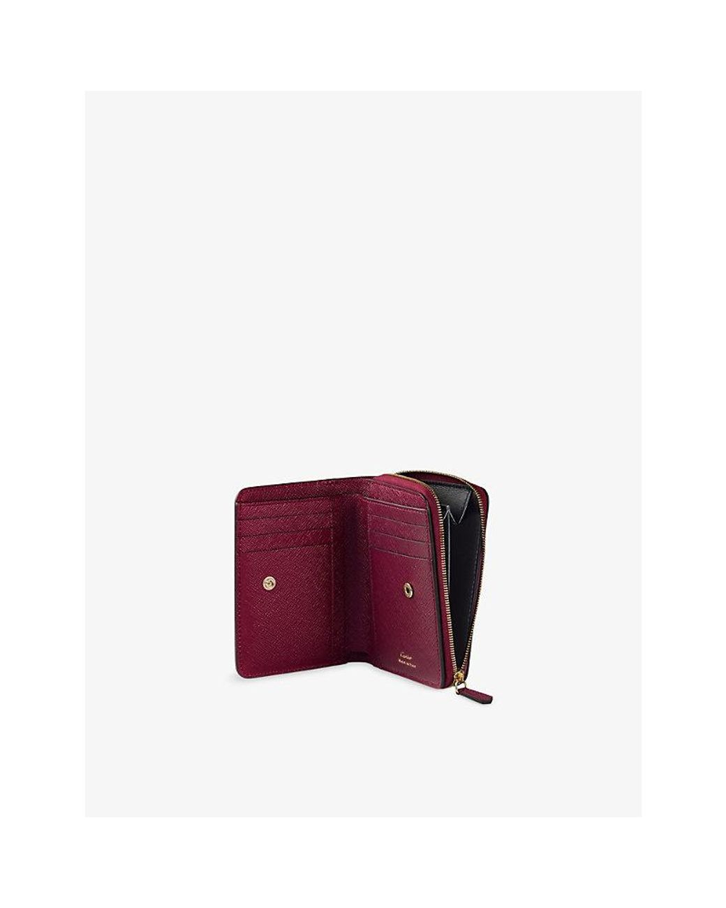 Cartier Red C De Leather Wallet