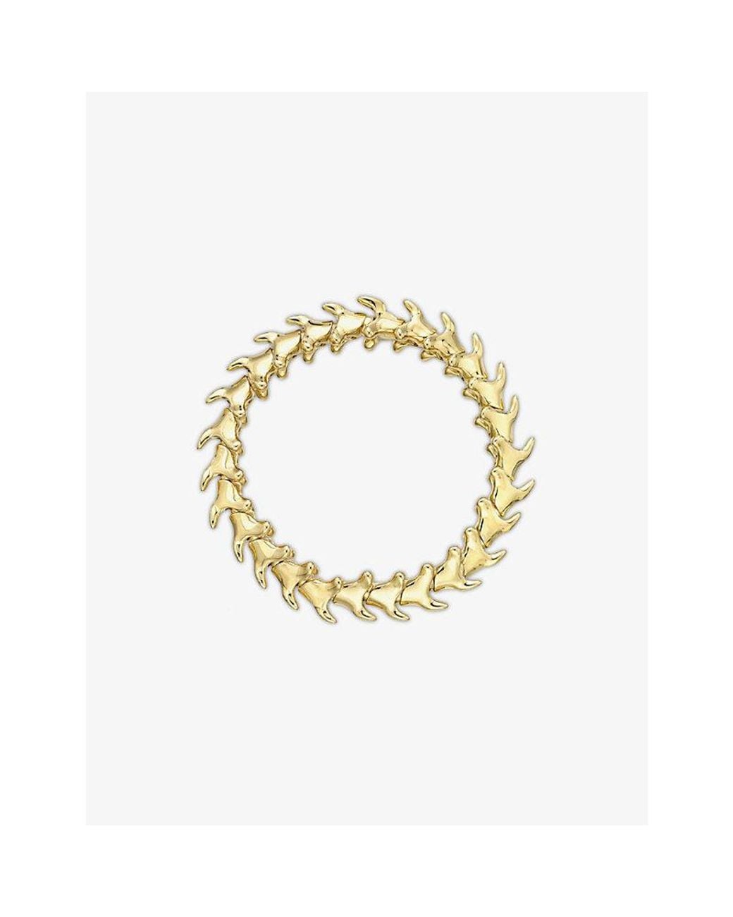 Shaun Leane Metallic Serpent Trace-Vermeil Bracelet