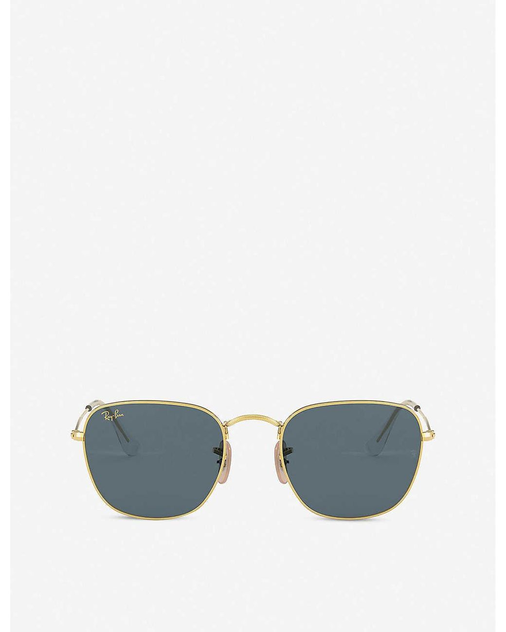 Ray-Ban Rb3857 Frank Legend Metal And Acetate Square Sunglasses in Gold ...