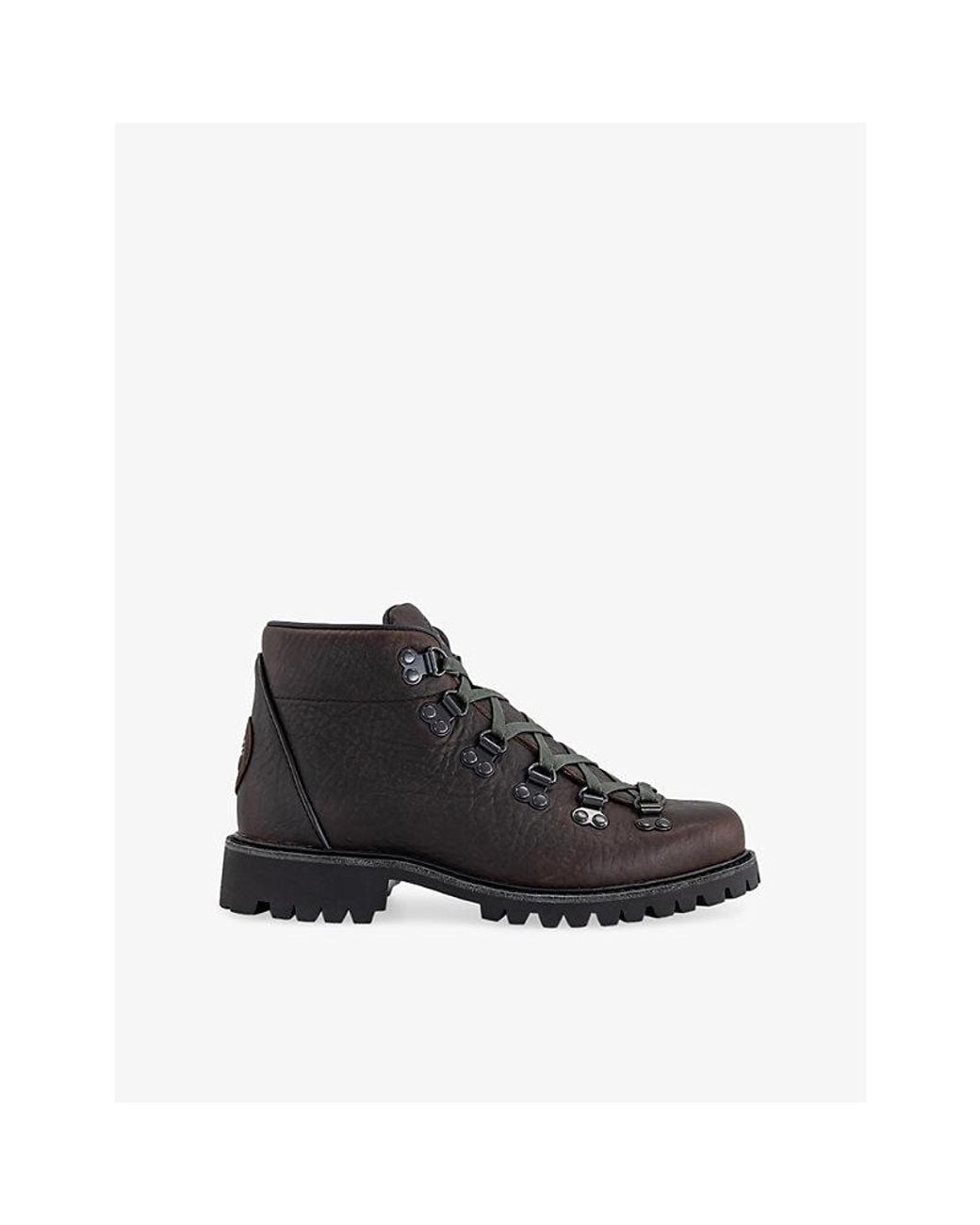 Timberland Black 78 Leather Hiking Boots