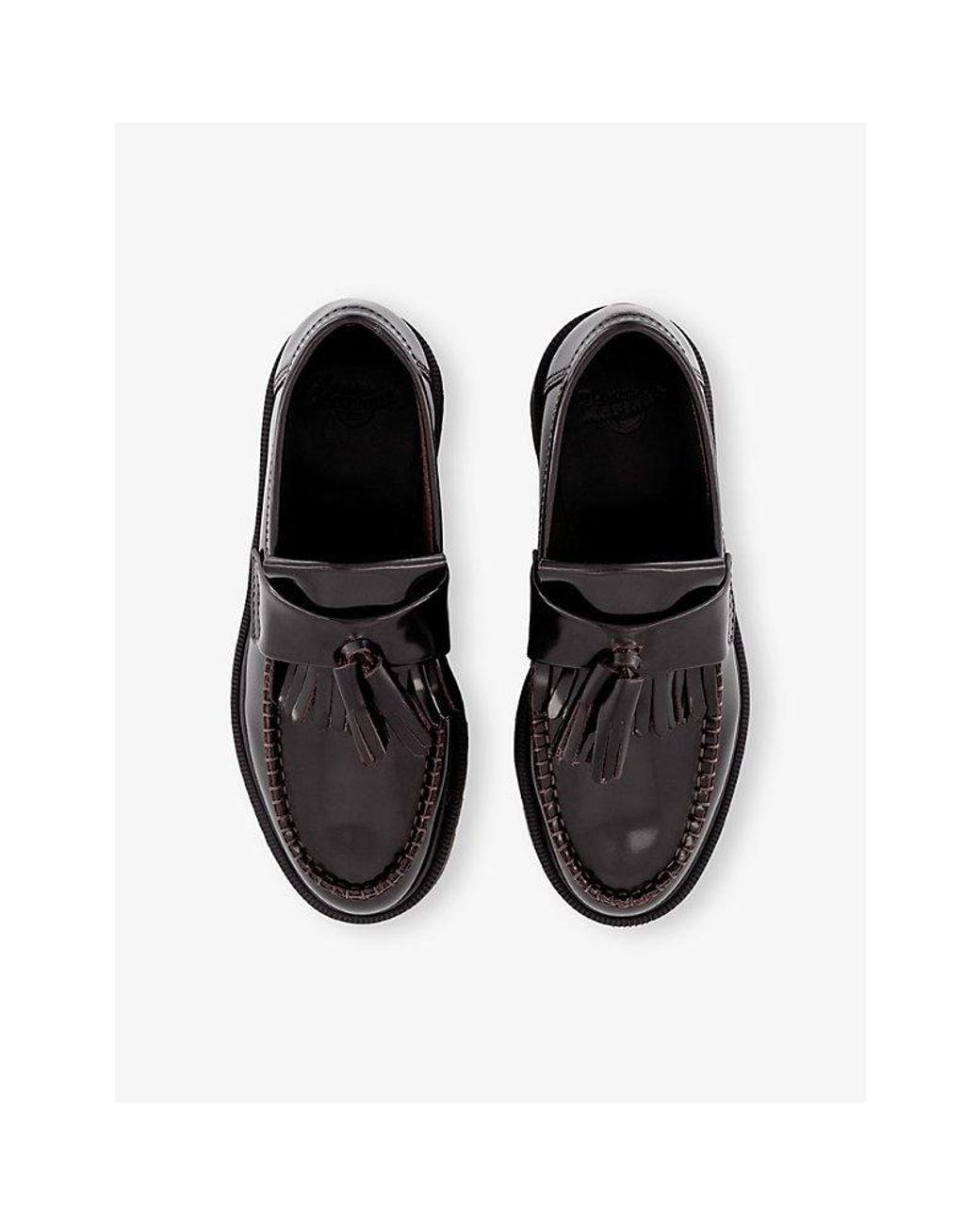 Dr. Martens Black Adrian Leather Loafers