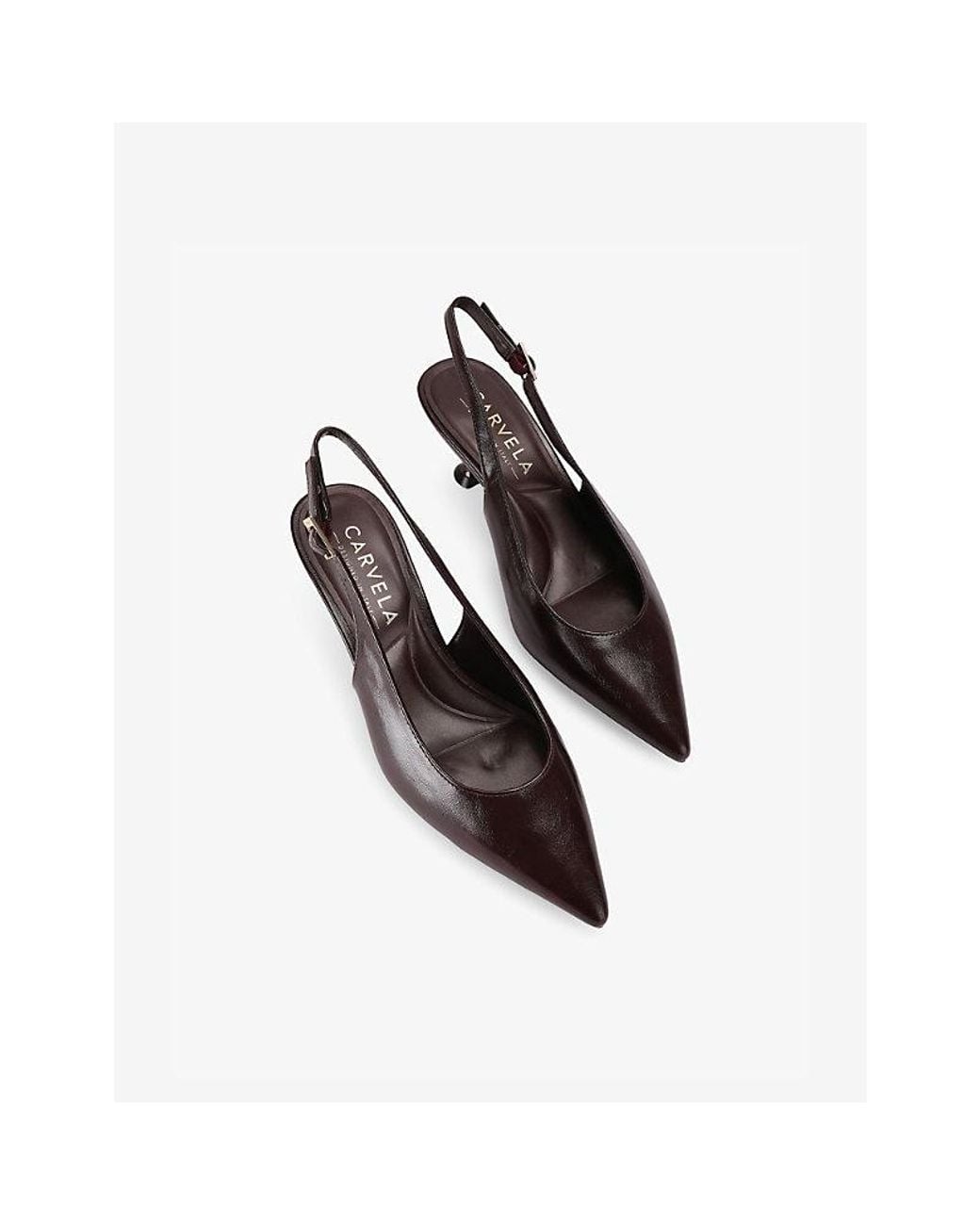 Carvela Kurt Geiger Multicolor Elisia Leather Sling-Back Courts
